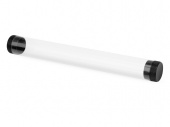 Футляр-туба пластиковый для ручки Tube 2.0 (черный, прозрачный)