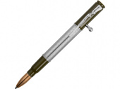 Ручка шариковая Professional Дробовик (зеленый, серебристый)