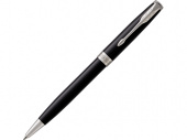 Ручка шариковая Parker Sonnet Core Black Lacquer CT (черный, серебристый)