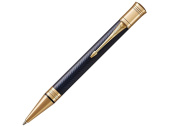 Ручка шариковая Duofold Prestige (синий, золотистый)