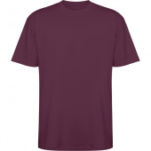 Футболка оверсайз BULL, СЛИВОВО-КРАСНЫЙ L