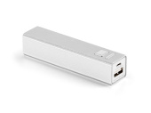Портативная батарея 2'200 mAh HEVESY (серебристый)