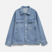 Куртка джинсовая O2, голубая