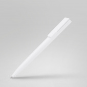Ручка пластиковая шариковая Taper Solid (белый)