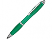 Ручка пластиковая шариковая Nash (зеленый)