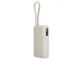 Внешний аккумулятор со встроенным кабелем Xiaomi 67W Power Bank (Integrated Cable), 10000 мАч (бежевый)