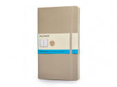 Записная книжка А5  (Large) Classic Soft (в точку) (бежевый)