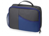 Изотермическая сумка-холодильник Breeze для ланч-бокса (серый, синий)