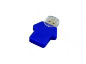 USB 3.0- флешка на 64 Гб в виде футболки (синий)