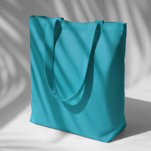 Сумка из плотного хлопка Carryme 220, 220 г/м2 (бирюзовый)