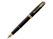 Ручка перьевая Parker Sonnet Matt Black GT (черный)