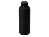 Вакуумная термобутылка с медной изоляцией Cask, soft-touch, тубус, 500 мл (черный)