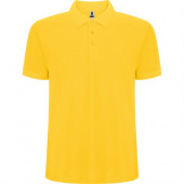 Футболка поло PEGASO PREMIUM мужская, ЖЕЛТЫЙ 4XL