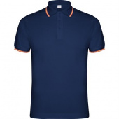 Футболка поло NATION мужская, МОРСКОЙ СИНИЙ M