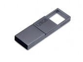 USB 3.0-флешка на 128 Гб с разъемами USB-A и Type-C (серебристый)