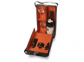 Подарочный набор для вина Delphin (коричневый)