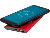 Внешний беспроводной аккумулятор Juice, 4000 mAh (красный)