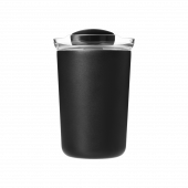 Термокружка вакуумная Страда, черная