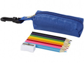 Набор цветных карандашей (синий, разноцветный)