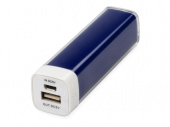 Портативное зарядное устройство Ангра, 2200 mAh (синий)