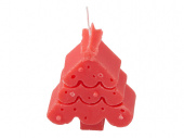 Свеча Елочка (красный)