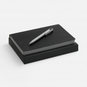 Набор Doppio, черный с серым Набор Doppio, черный с серым