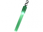 Фонарь Fluo с клипом (зеленый)