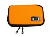 Органайзер для зарядных устройств, USB-флешек и других аксессуаров (оранжевый)