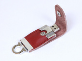USB 2.0- флешка на 8 Гб в виде брелока (коричневый)