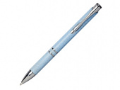 Ручка шариковая Moneta из АБС-пластика и пшеничной соломы (синий)
