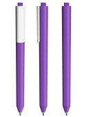Ручка Chalk/P03 Matt Premec/Pigra, фиолетовый, белый клип