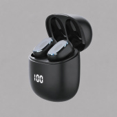 Беспроводные наушники с микрофоном Air Buds Pro, TWS, BT 5.3, LED, 300 мАч (черный)