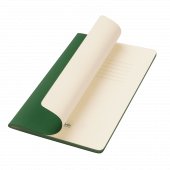 Блокнот Alpha slim, зеленый