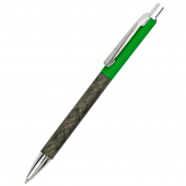 Ручка металлическая Jennifer, тёмно-зелёная