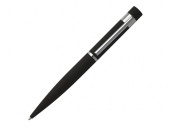 Ручка шариковая Loop Black (черный, серебристый)