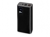 Портативный внешний аккумулятор FAST, 30000 mAh (черный)