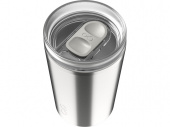 Дорожная термокружка Ocean Bottle (серебристый металлик)