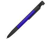 Ручка-стилус металлическая шариковая Multy (темно-синий, черный)