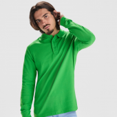 Футболка поло ESTRELLA L/S мужская, БЕЛЫЙ L