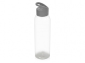 Бутылка для воды Plain (серый, прозрачный)