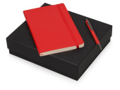 Подарочный набор Moleskine Van Gogh с блокнотом А5 Soft и ручкой (красный, красный)