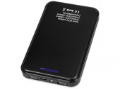 Портативное зарядное устройство Солар, 6000 mAh (черный)