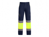 Брюки Enix мужские (navy, неоновый желтый)