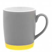 Кружка Make Me To Go, серая/жёлтая Кружка Make Me To Go, серая/жёлтая