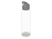 Бутылка для воды Plain 2 (прозрачный, серый)