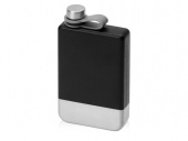 Фляжка с матовым покрытием Patagonia (черный, серебристый)