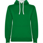 Толстовка URBAN WOMAN женская, ЯРКО-ЗЕЛЕНЫЙ/БЕЛЫЙ XL