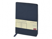 Ежедневник недатированный А5 Megapolis Nappa Flex (navy)