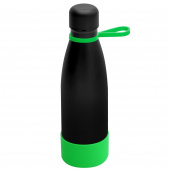 Термобутылка герметичная вакуумная Olivia To Go, чёрный/зелёный Термобутылка герметичная вакуумная Olivia To Go, чёрный/зелёный