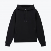 Худи релакс унисекс Баланс, с начесом, черный, размер 3XL/4XL